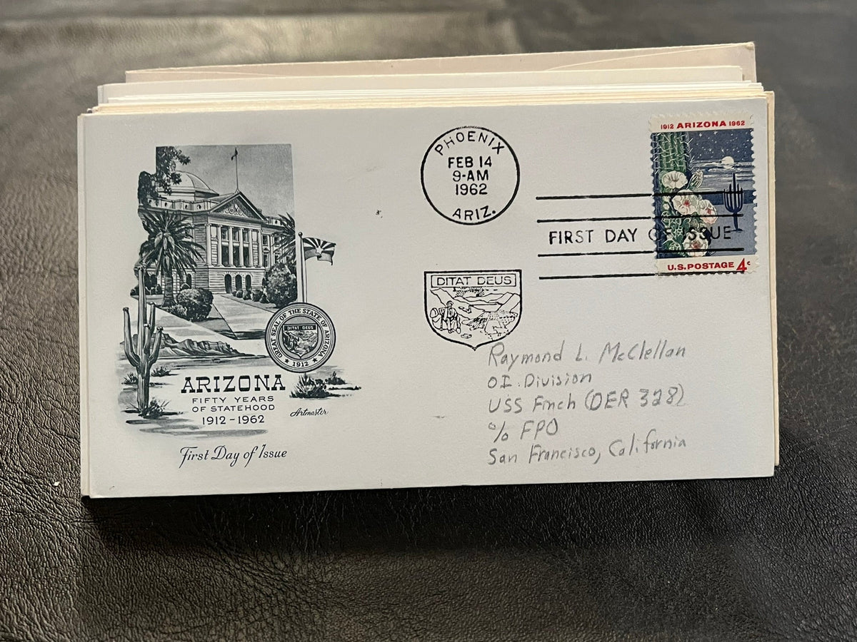 Arizona Statehood 50th Anniversary FDC - 1