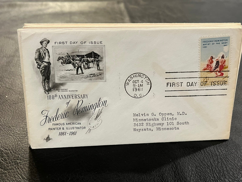 Frederic Remington Artist FDC