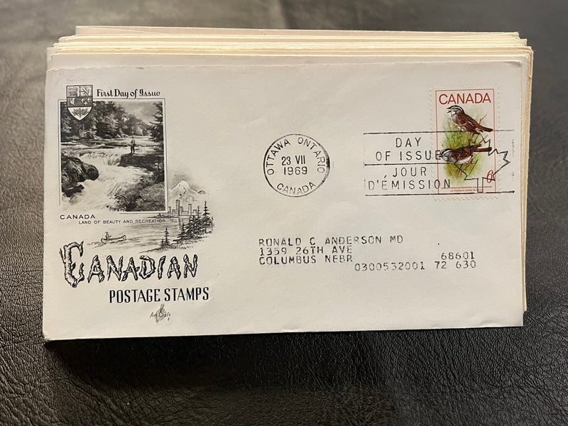 Canadian Postage Stamps FDC