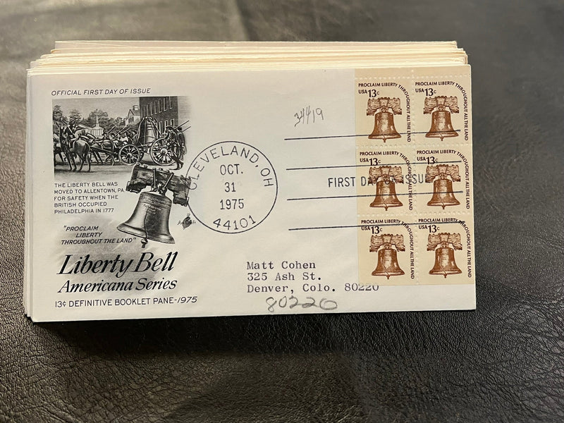 Liberty Bell FDC