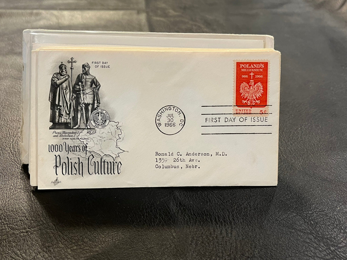 1000 Years of Polish Culture FDC