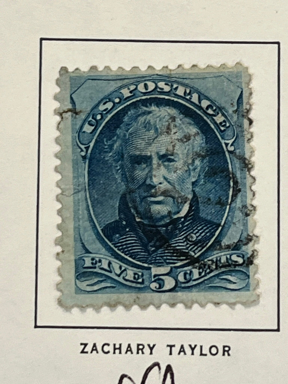 1879 5c Zachary Taylor