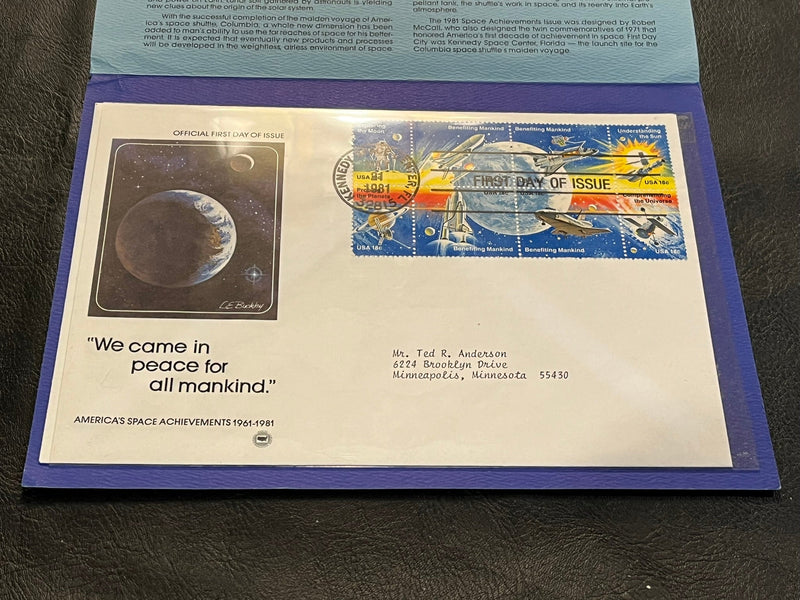 1981 Space Achievements SC1919a FDC