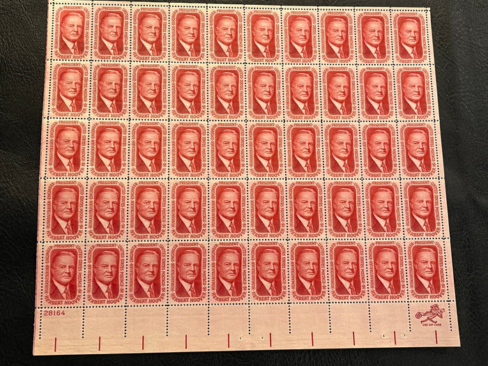 #1269 - 1965 5c Herbert Hoover Mint Sheet