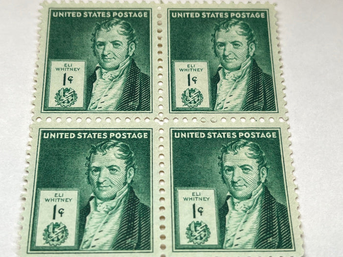 #889 - Famous Americans - 1c Eli Whitney