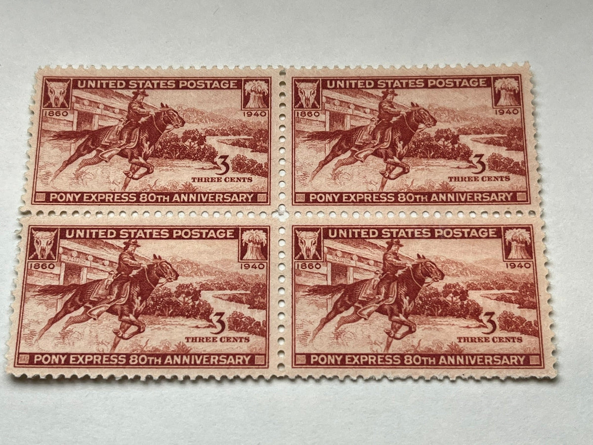 #894 - 3c Pony Express