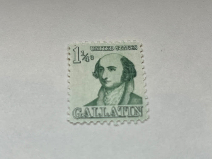 #1279 - 1965  1 1/4c Albert Gallatin