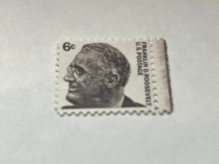 #1284 - 1966 6c Prominent Americans : Franklin D. Roosevelt