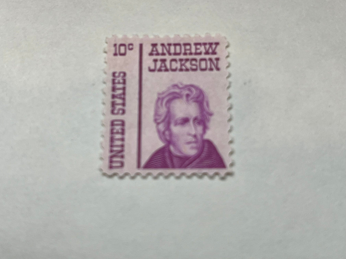 #1286 - 1967 10c Prominent Americans: Andrew Jackson