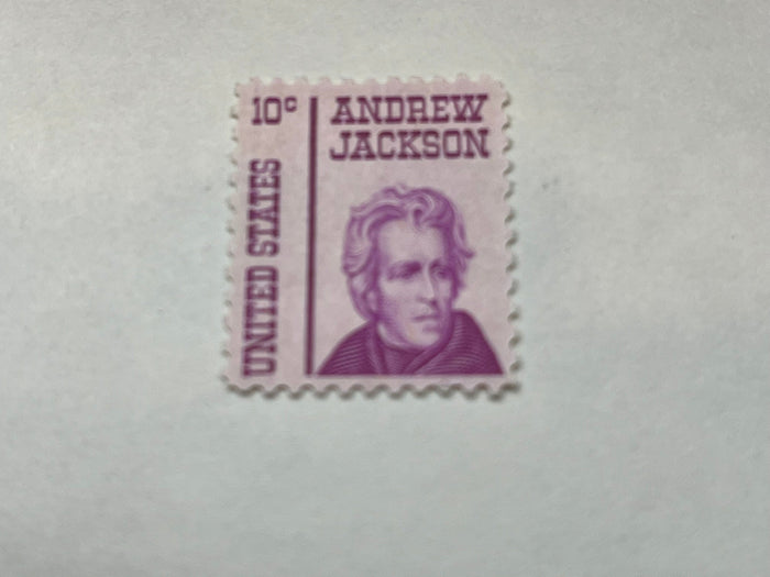 #1286 - 1967 10c Prominent Americans: Andrew Jackson