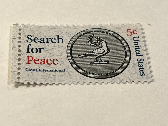 #1326 - 1967 5c Search for Peace (3 mnh stamps included)