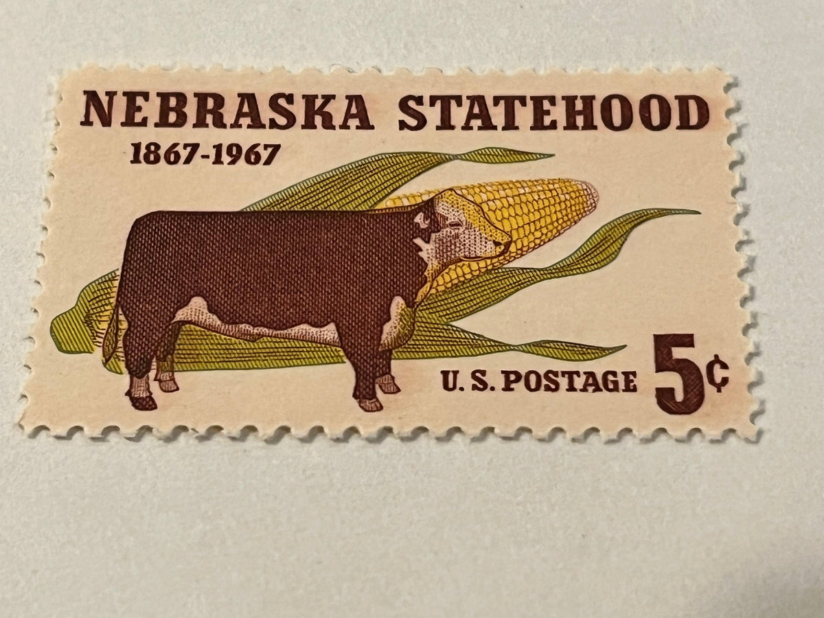 #1328 - 1957 5c Nebraska Statehood