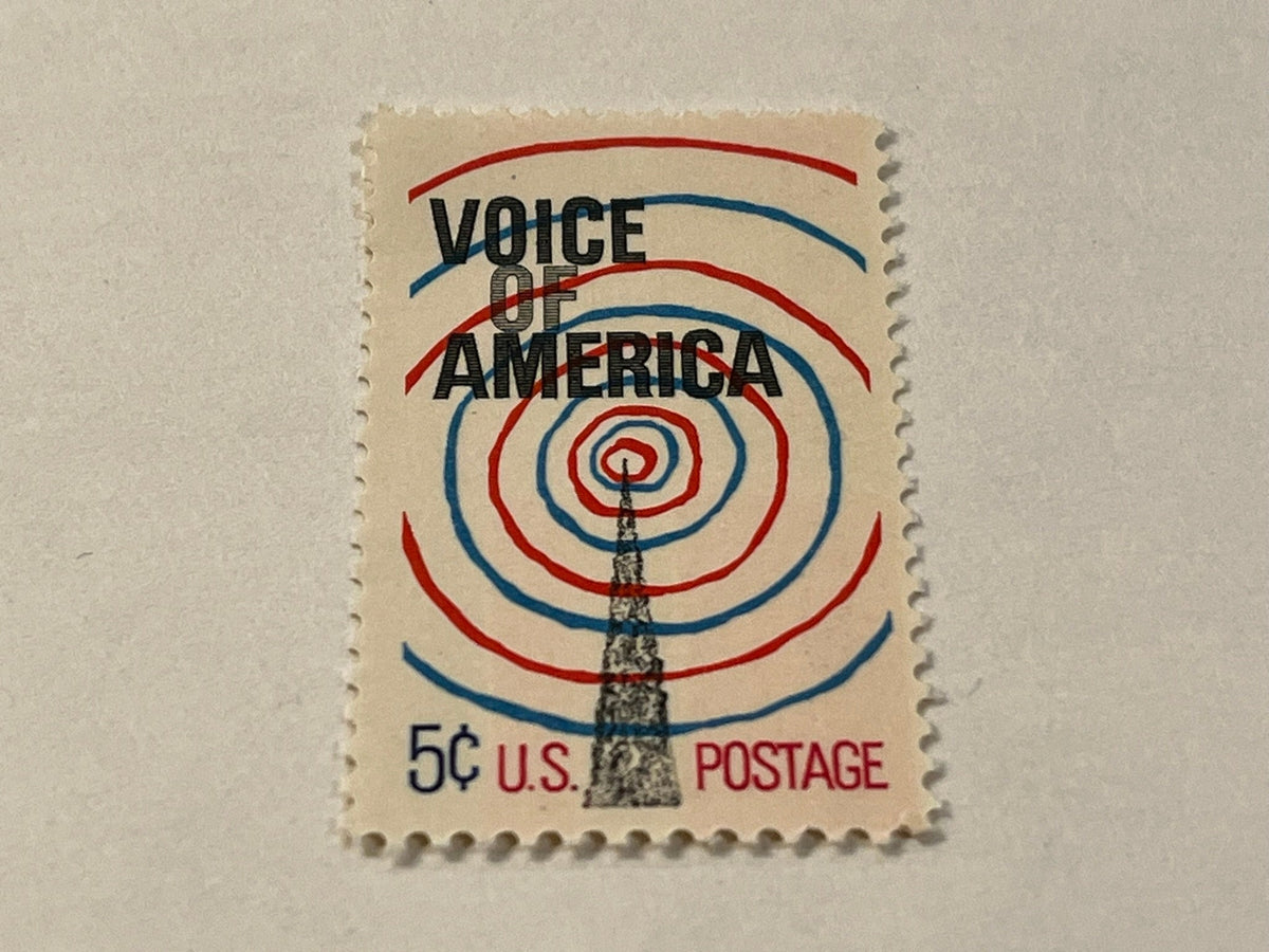 #1329 - 1967 5c Voice of America