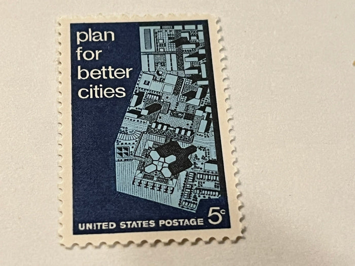 #1333 - 1967 5c Urban Planning