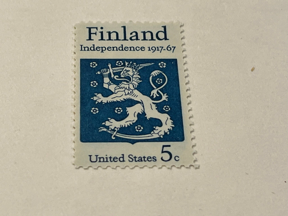 #1334 - 1967 5c Finnish Independence