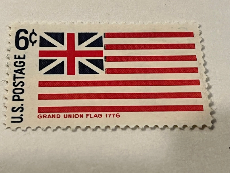 #1352 - 1968 6c Grand Union Flag