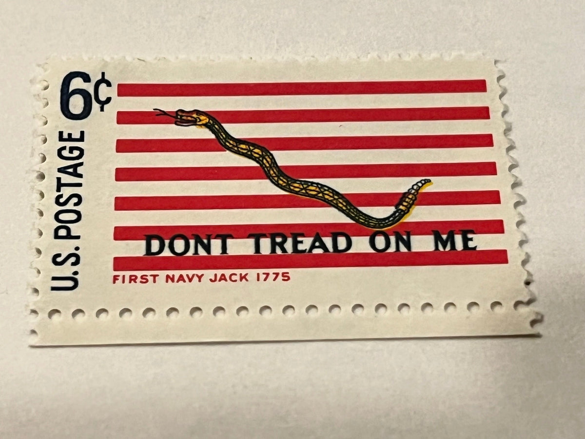 #1954 - 1968 6c First Navy Jack