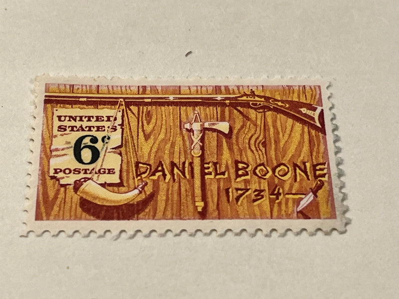 #1357 - 1968 6c Daniel Boone