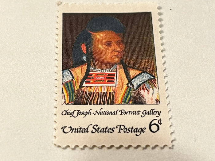 #1364 - 1968 6c American Indian (Includes 6 mnh stamps)