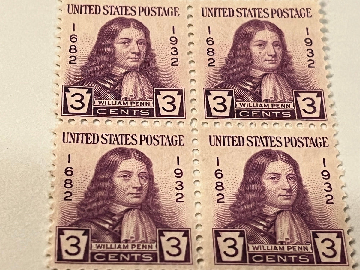 #724 - 1932 3c William Penn