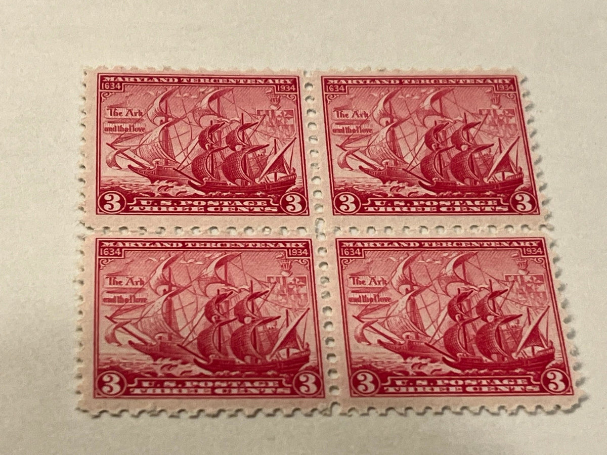 #736 - 3c Maryland Tercentenary