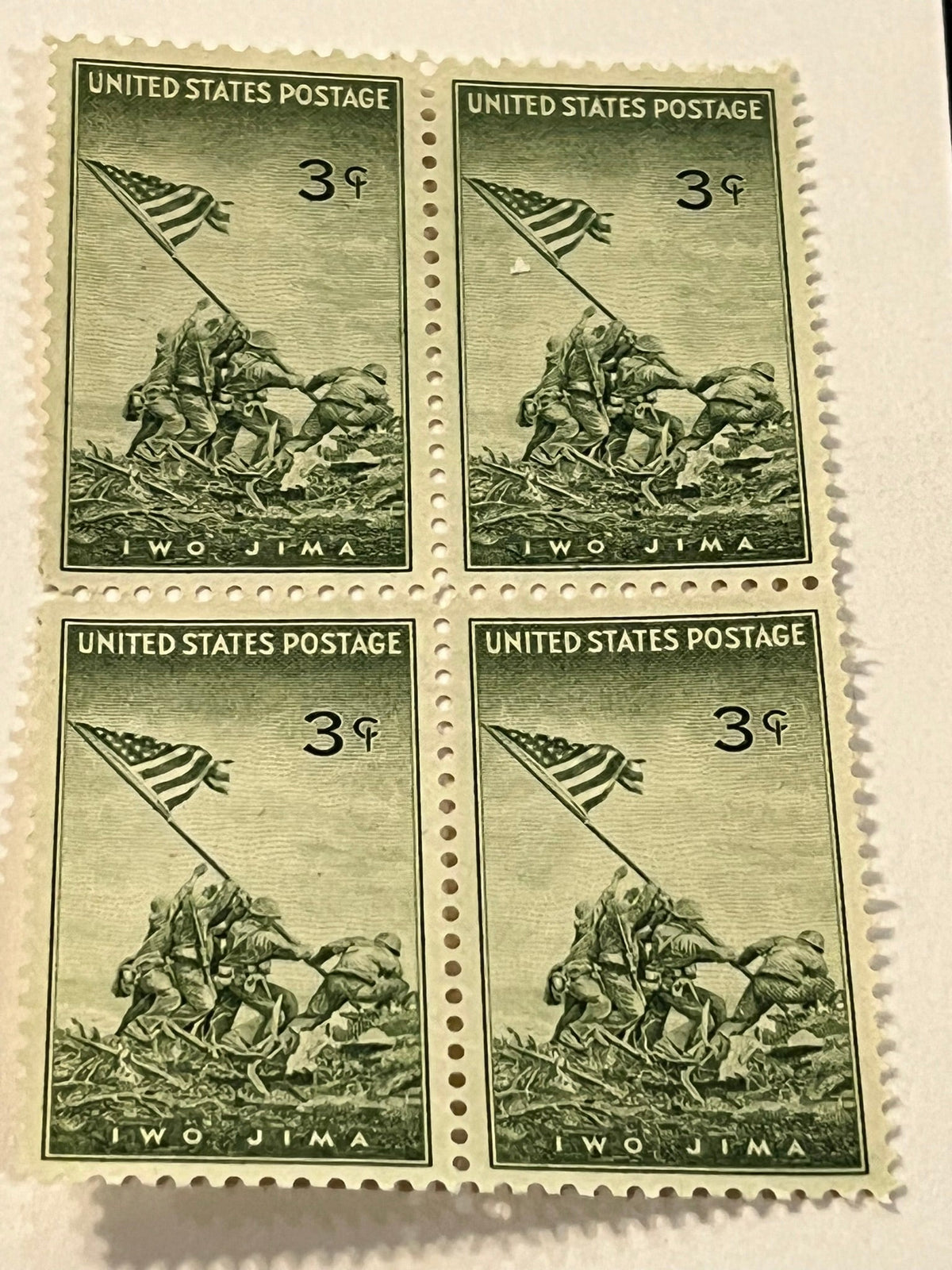 #929 - 1945 3c Iwo Jima