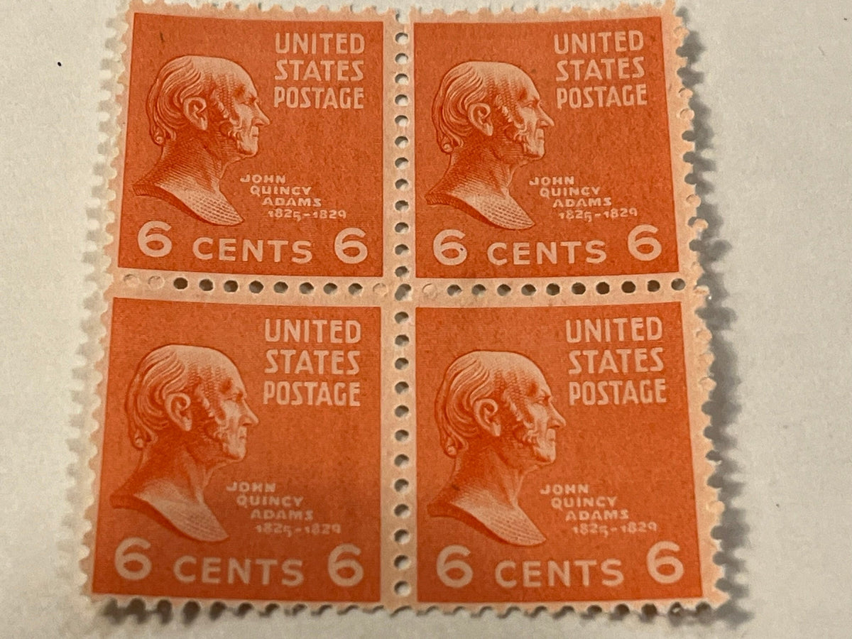 #811 - 1938 6c John Quincy Adams