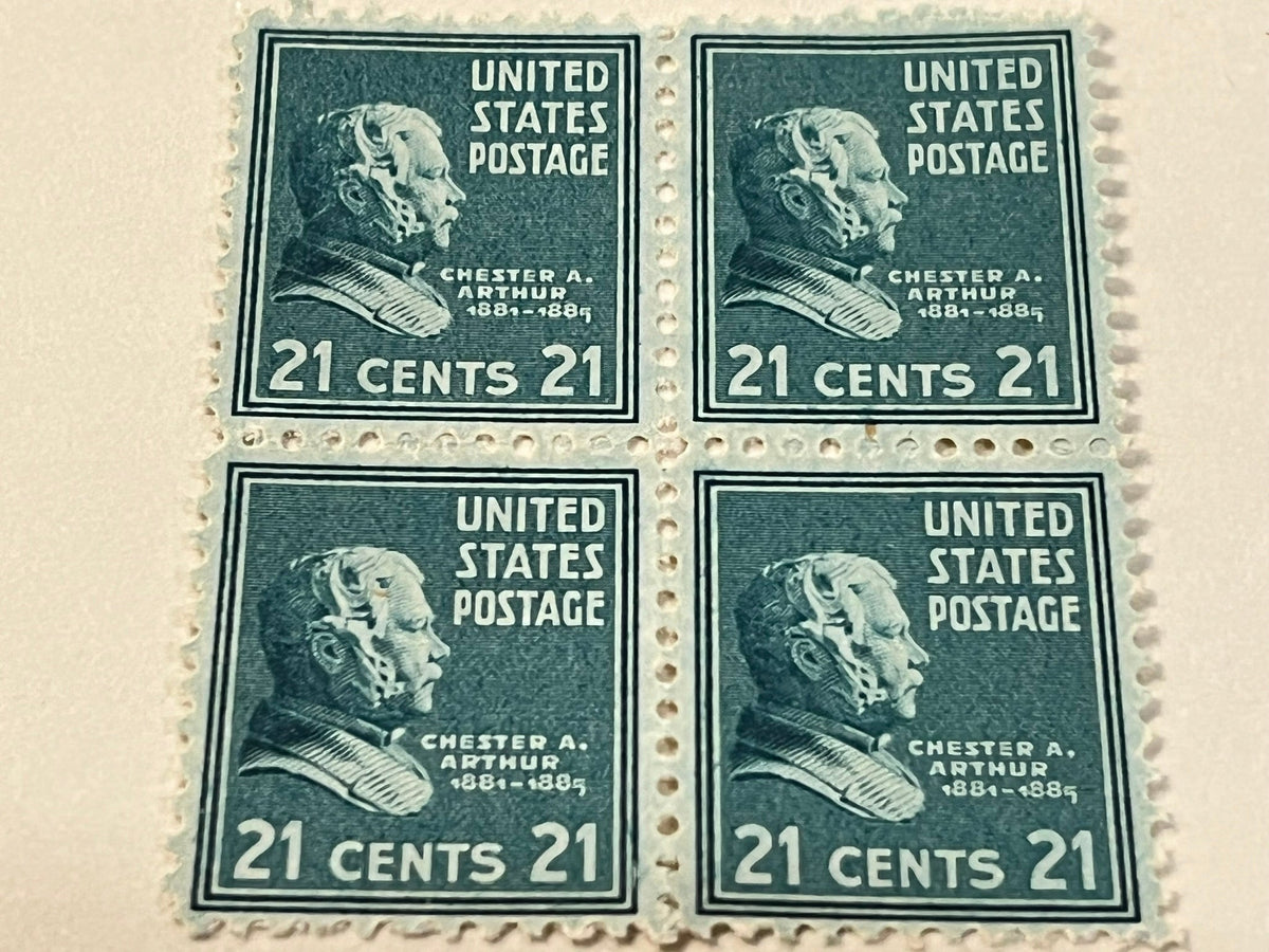 #826 - 1938 21c Arthur