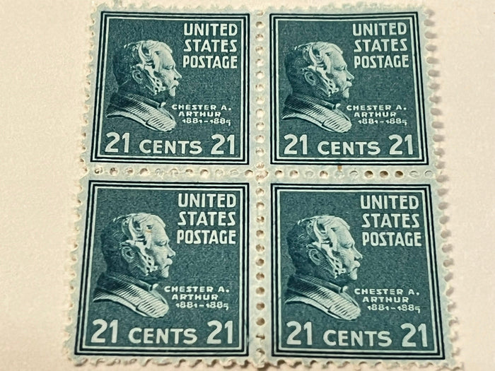 #826 - 1938 21c Arthur