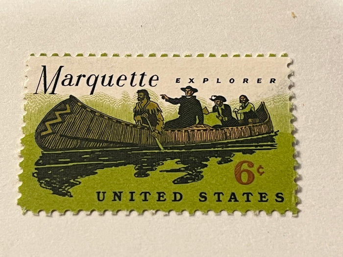 #1356 - 1968 6c Father Marquette