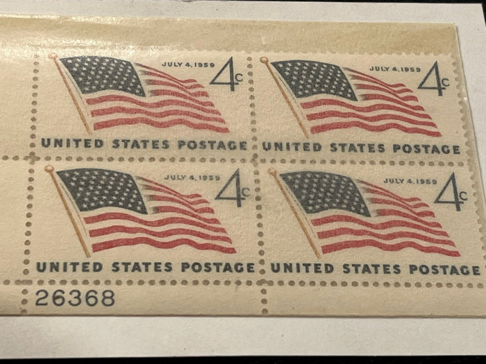 #1132 - 1959 4c 49 Star U.S. Flag