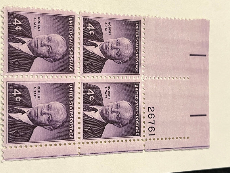 #1161 - 1960 4c Robert Taft