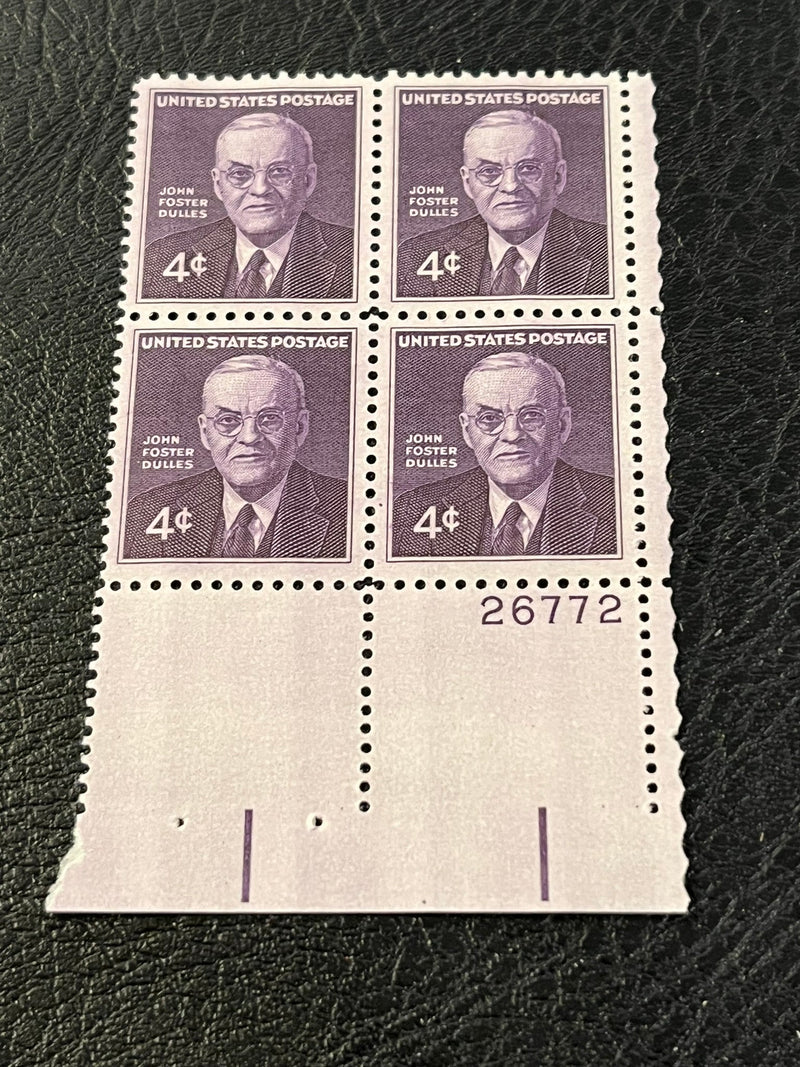 #1172- 1960 4c John Foster Dulles