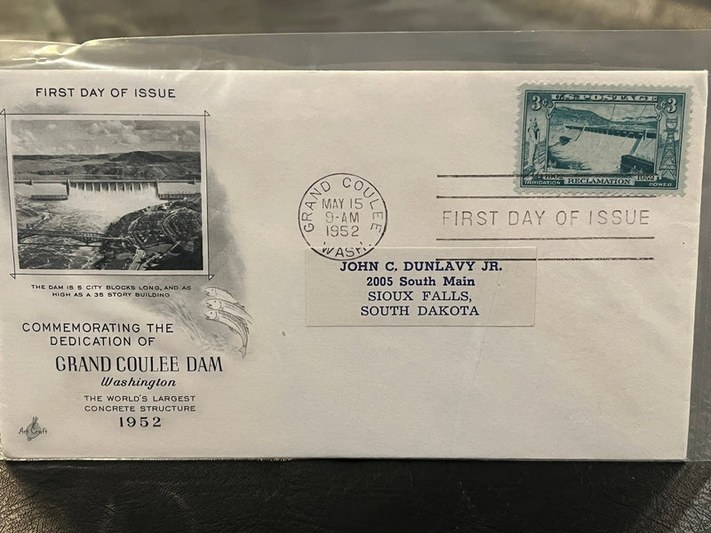 Grand Coulee Dam Dedication FDC