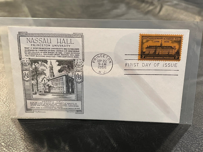 Nassau Hall - Princeton University FDC. The Aristocrats cachet.