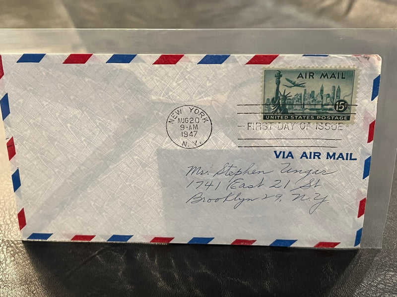 15c Air Mail FDC. 1947