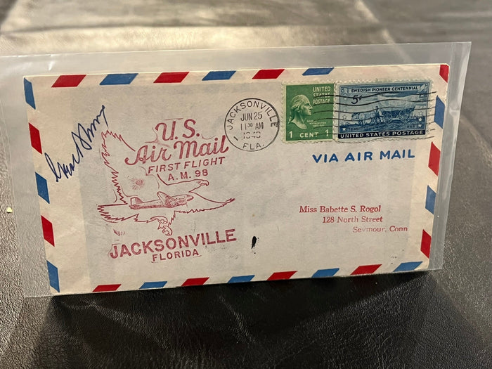 First Air Mail Flight - Jacksonville, Fla. - Atlanta, Ga. 1948