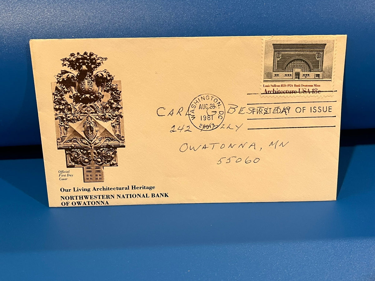 Northwestern Naitonal Bank of Owatonna FDC. 1981