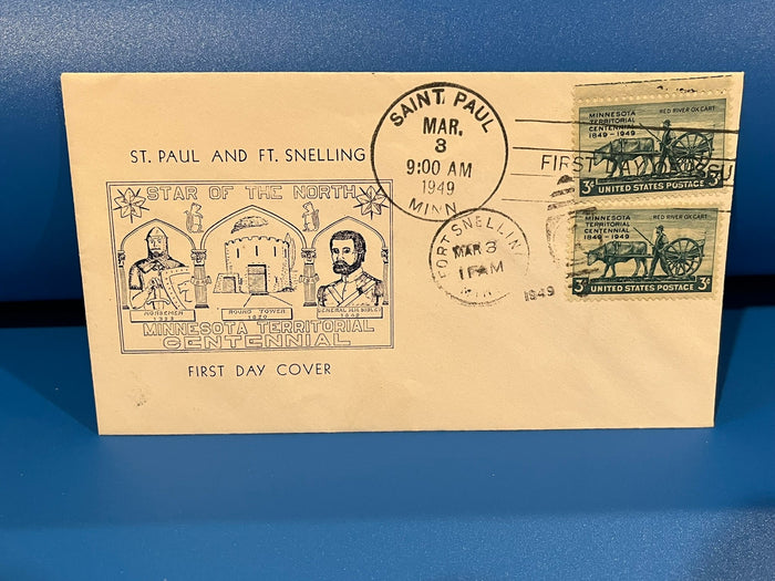 Minnesota Territory FDC