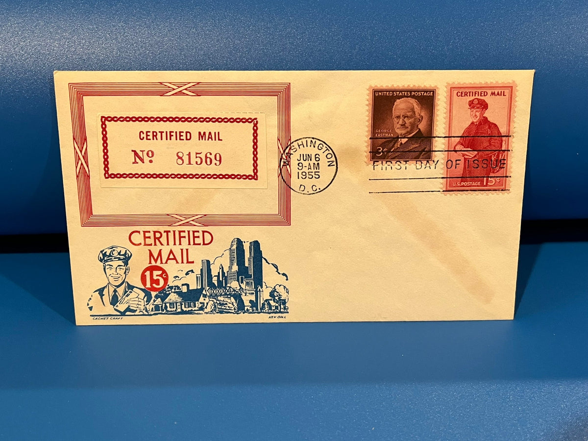 15c Certified Mail FDC