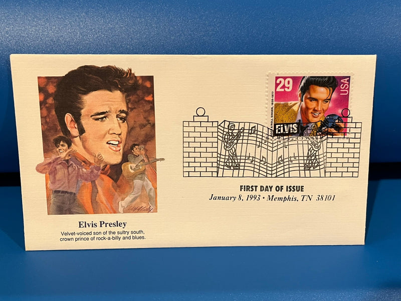 Elvis Presley FDC. Fleetwood Cachet.