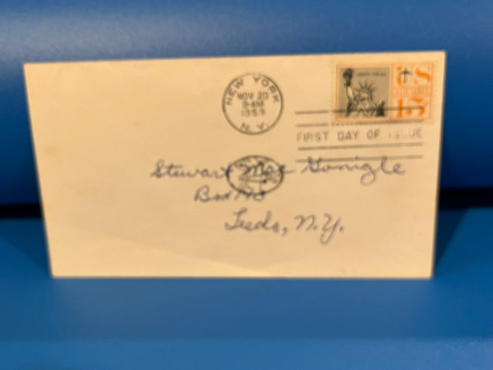 15c Air Mail FDC. 1959