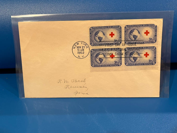 International Red Cross FDC 1952