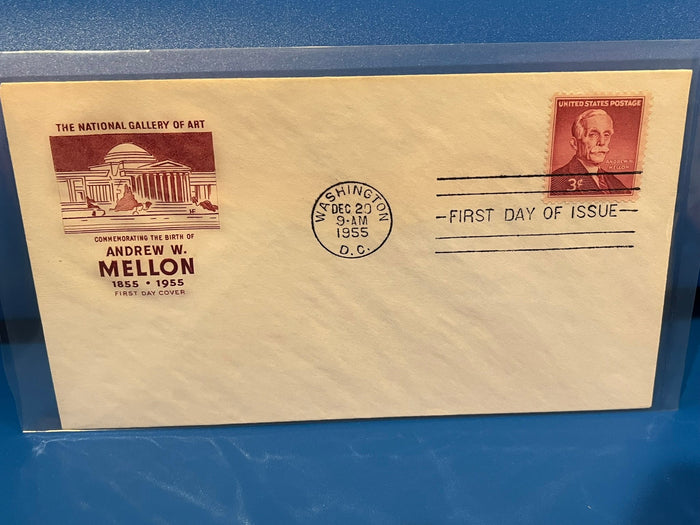 Andrew Mellon FDC. 1955