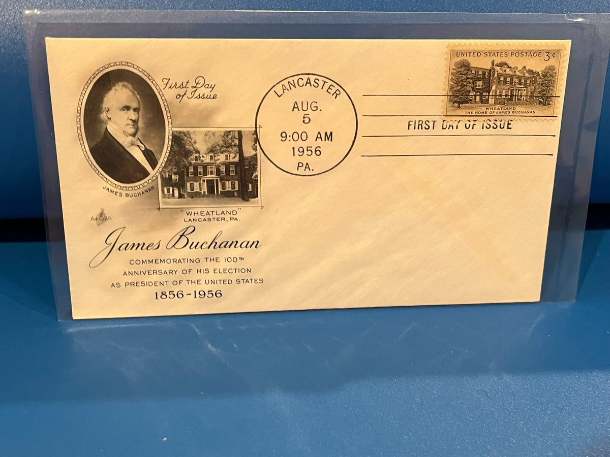 James Buchanan FDC. 1956