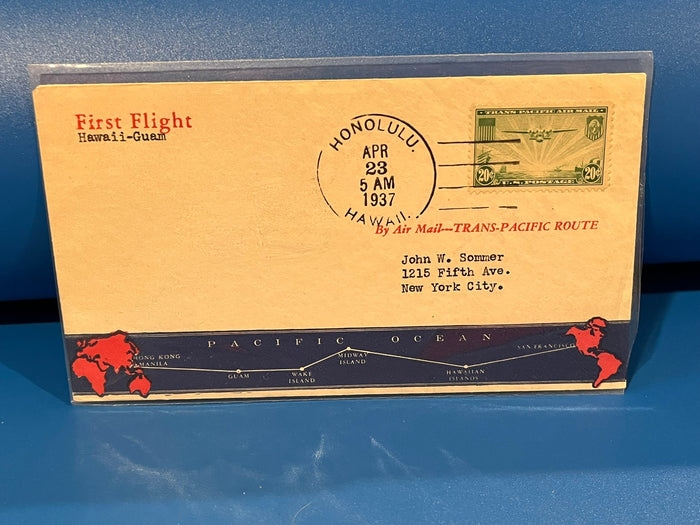 First Flight - Hawaii - Guam 1937