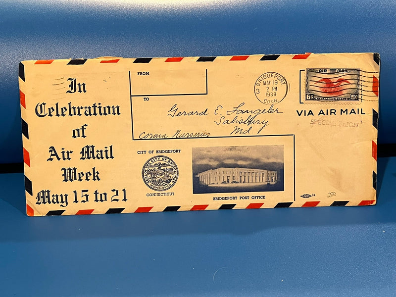 Air Mail Week Cachet. 1938