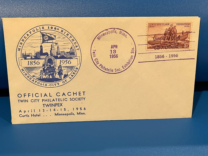 Twin Cit Philatelic Society - Minneapolis - 1956