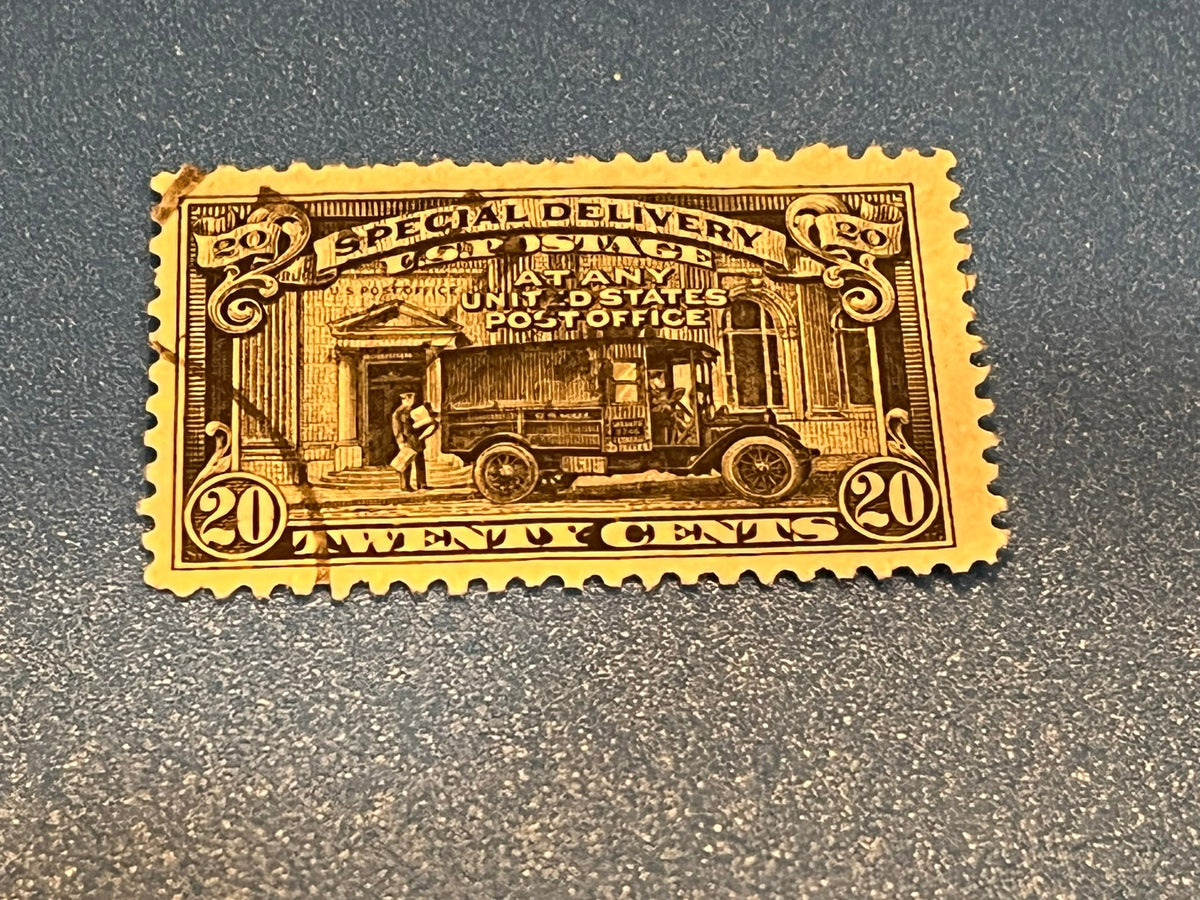 20c 1925 Special Delivery. Flat Plate Perf 11