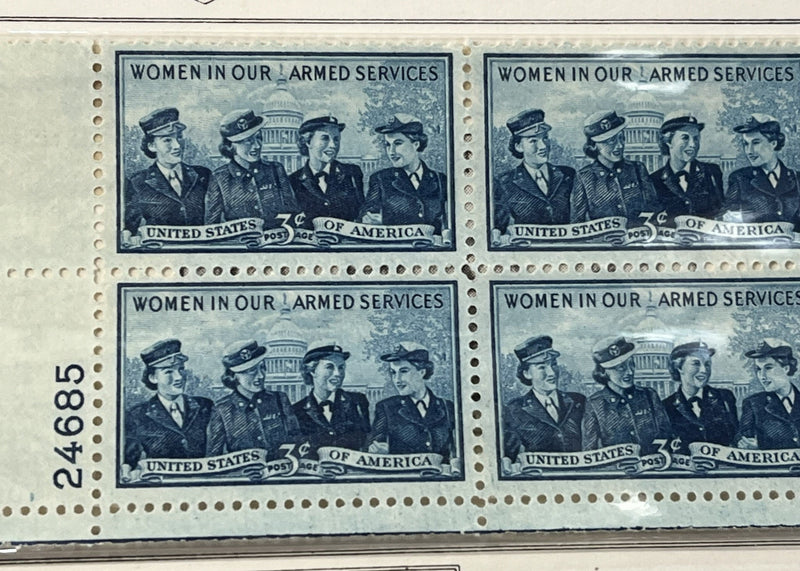 Women in Our Armed Servicees. MNH. 1952